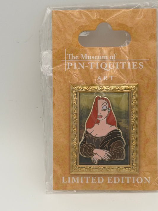 The Museum of Pin-tiquities Jessica Rabbit Mona Lisa LE Pin