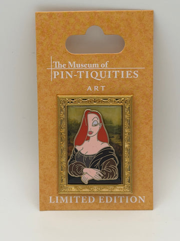 The Museum of Pin-tiquities Jessica Rabbit Mona Lisa LE Pin