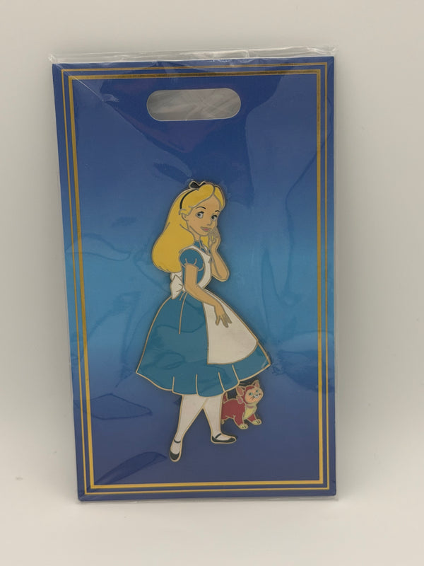 2019 Disney D23 Expo WDI Mickey's Heroines & Sidekicks Alice & Dinah Pin LE 300