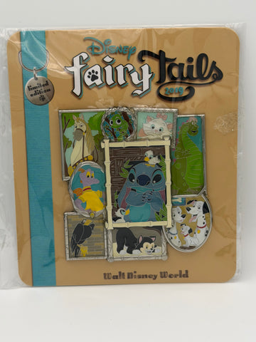 DISNEY WDW FAIRY TAILS 2019 EVENT CHARACTER COLLAGE MINI JUMBO PIN LE 500