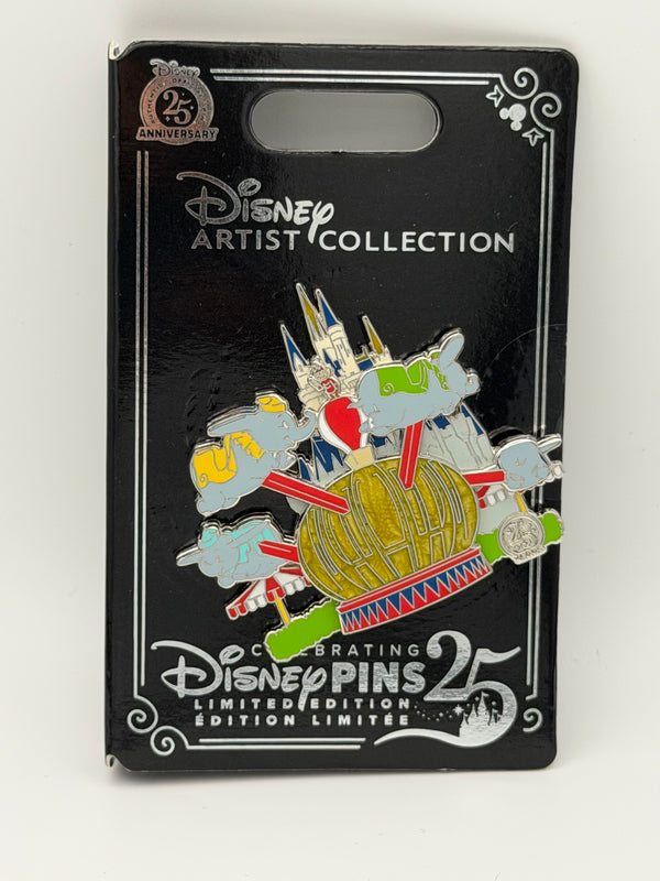 2025 Disney Parks Artist Collection Maria Stuckey Dumbo The Flying Elephant Pin