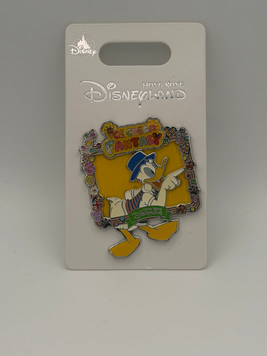 Ice Cream Fantasy HKDL Pin Series Donald 2019