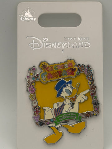 Ice Cream Fantasy HKDL Pin Series Donald 2019