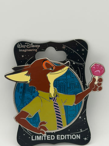 Disney WDI Heroes Pin - Nick Wilde Profile LE 250 NEW Zootopia