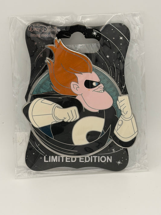 Disney WDI MOG 2024 Pixar Incredibles 20th Anniversary Syndrome Large Pin le 300