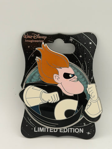 Disney WDI MOG 2024 Pixar Incredibles 20th Anniversary Syndrome Large Pin le 300