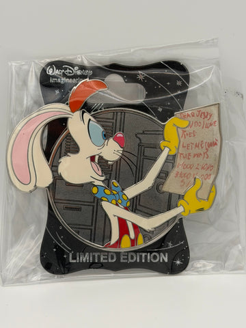 Disney WDI Heroes Pin - Roger Rabbit Profile LE 250 BRAND NEW Who Framed Hero