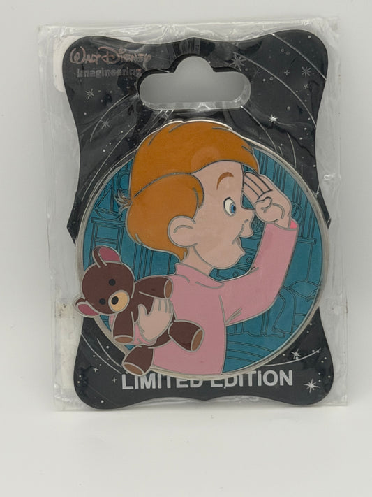 Disney Peter Pan Michael Darling with Teddy Bear single pin