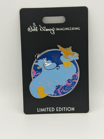 Disney WDI Heroes Pin - Genie - LE 250  Aladdin Hero Profile