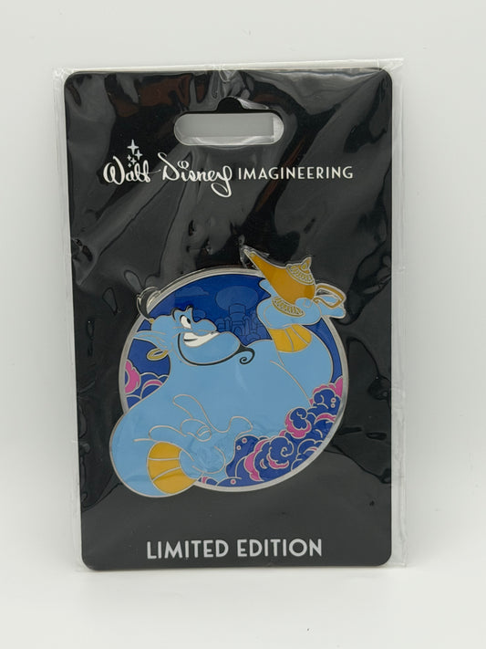 Disney WDI Heroes Pin - Genie - LE 250  Aladdin Hero Profile