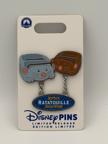 Disney Parks 2025 Ratatouille Adventure Pin – Remy & Emile – Limited Release!
