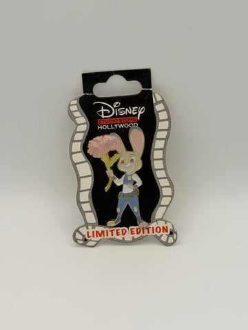 Disney DSSH Studio Store Hollywood Petal N Pals Judy Hoops Zootopia Pin LE 400
