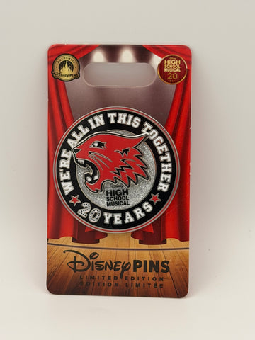 2026 Disney Parks HIGH SCHOOL MUSICAL Wildcats 20 Years Anniversary LE 3700 PIN