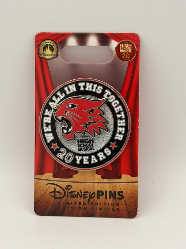 2026 Disney Parks HIGH SCHOOL MUSICAL Wildcats 20 Years Anniversary LE 3700 PIN