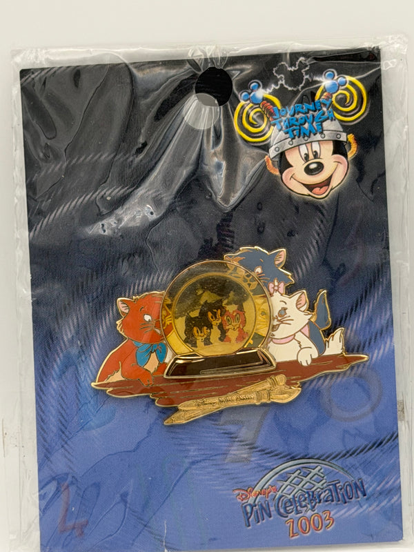 Disney Pin LE 1200 Marie Toulouse Berlioz Aristocats Crystal Ball 2003