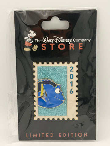 DEC TWDCS Pixar Commemorative Postal Stamp Finding Dory Nemo LE 250 Disney Pin