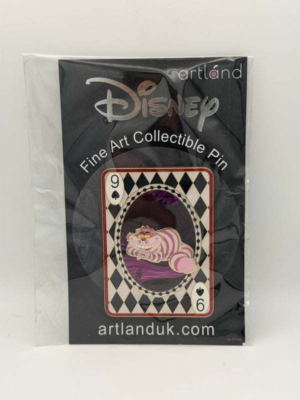 Disney Artland 2024 Alice in Wonderland Playing Cards Cheshire Cat LE 200 Pin