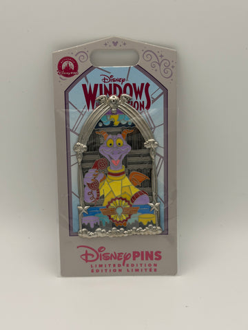Disney Windows of Attraction Journey into Imagination Figment LE 1250 Pin