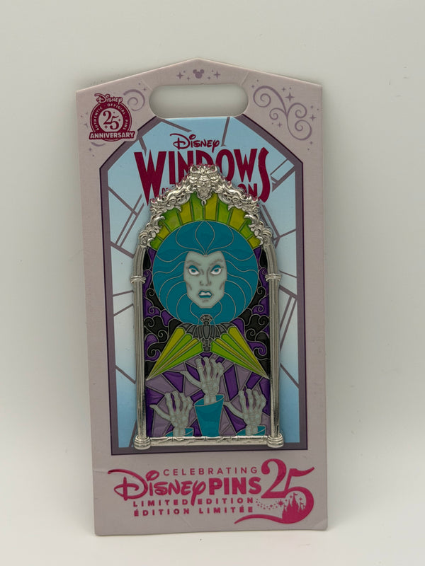 DISNEY PARKS Windows Of Attraction HAUNTED MANSION MADAME LEOTA Pin LE