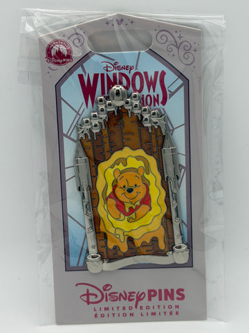 Disney Parks 2026 Windows of Attraction Winnie The Pooh LE Pin