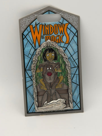 Disney Pin The Jungle Book Windows of Magic LE 2000