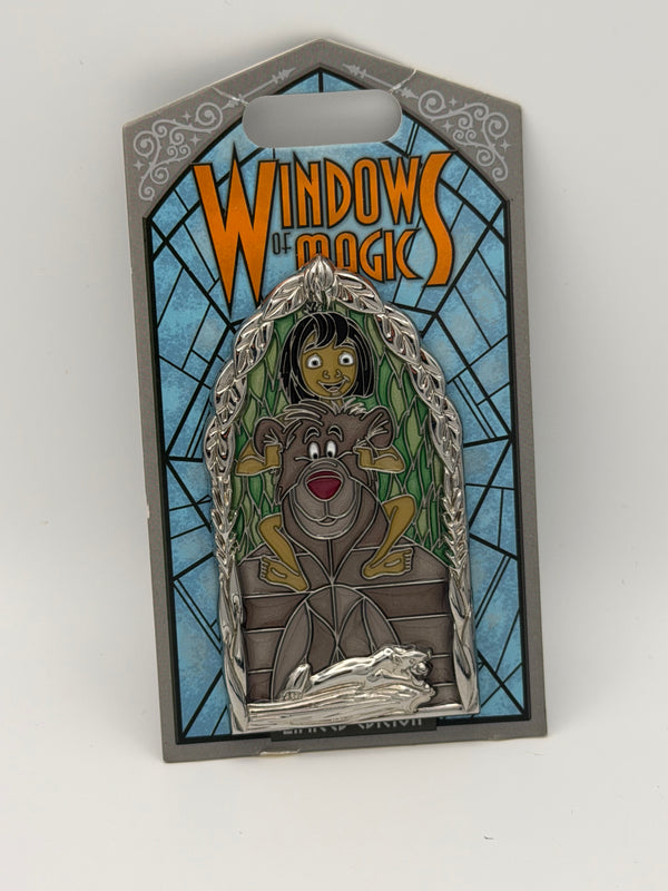 Disney Pin The Jungle Book Windows of Magic LE 2000