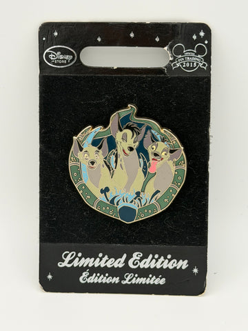 Villains Sidekicks Series Hyenas Ed Shenzi, Banzai LE 600 Lion King Disney Pin j