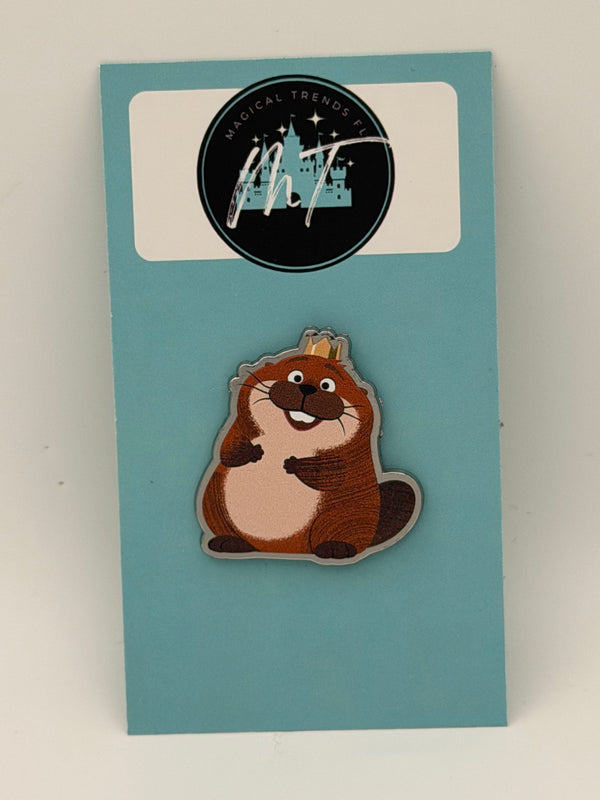 Disney Marcus Theaters King George the Beaver Hoppers GWP Mystery 2026 Pin