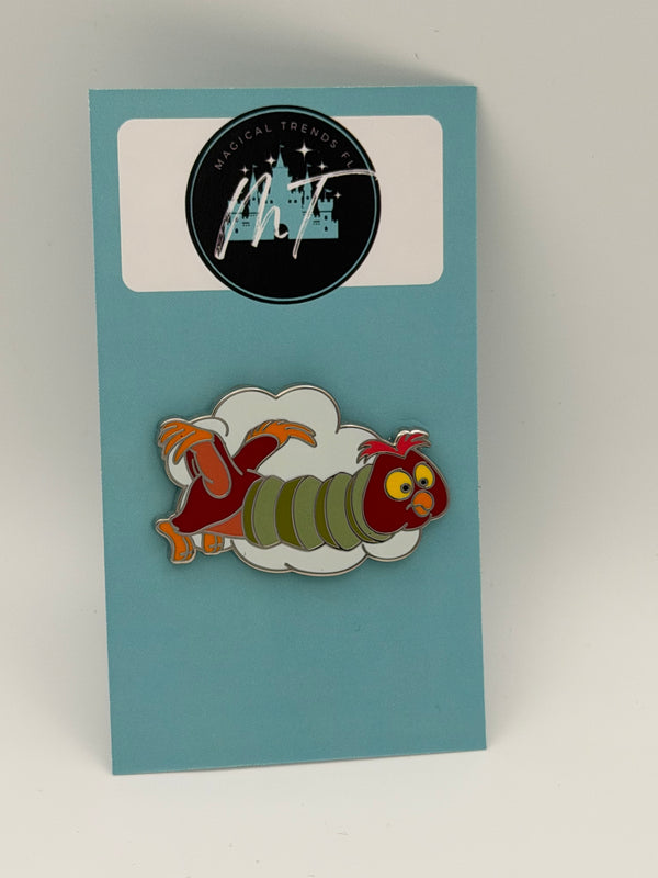 Disney Parks Fantasy Flight 2025 Mystery Pin Accordion Bird Alice in Wonderland