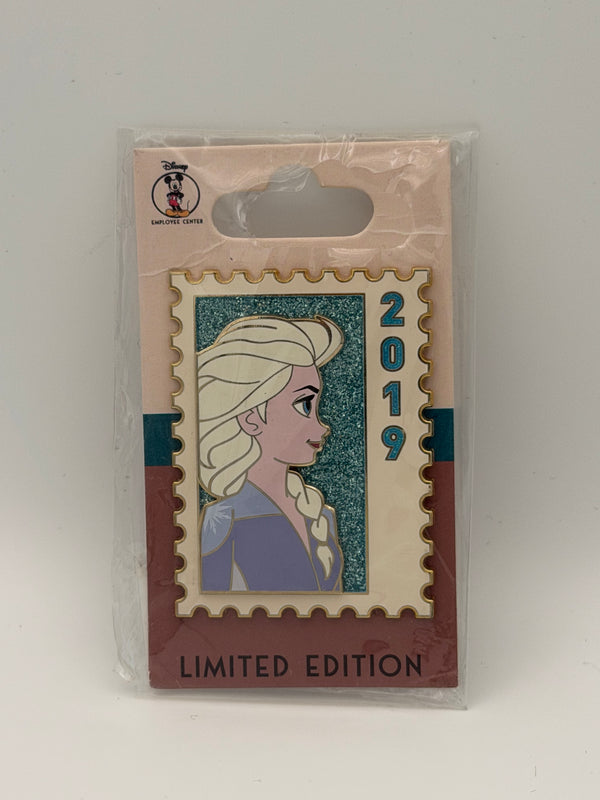 DEC Disney Employee Center Elsa Stamp  Cast Member Exclusive Pin LE 250
