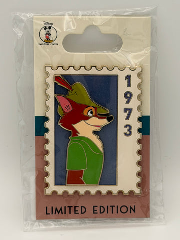 Disney DEC Pin - Stamp 1973 Robin Hood - LE 250