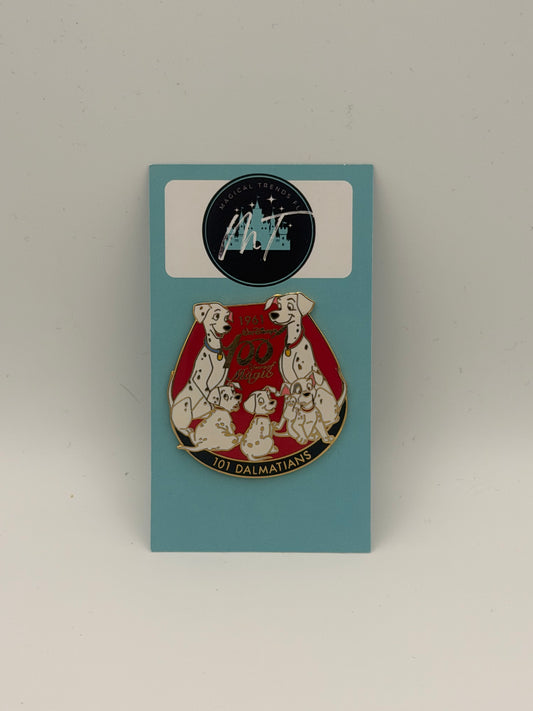 Disney JDS 2001 101 Dalmatians Pongo & Perdita 100 Years of Magic Japan Pin