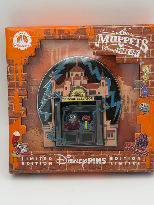 Disney Muppets Park Day Hollywood Studios Tower of Terror LE 1500 Pin 2026