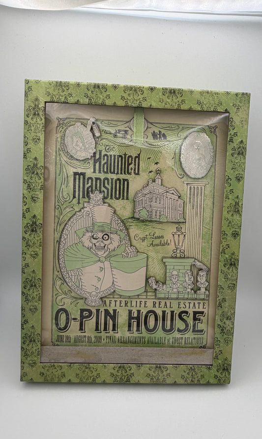 Haunted Mansion O-Pin House Limited Release Pin Set