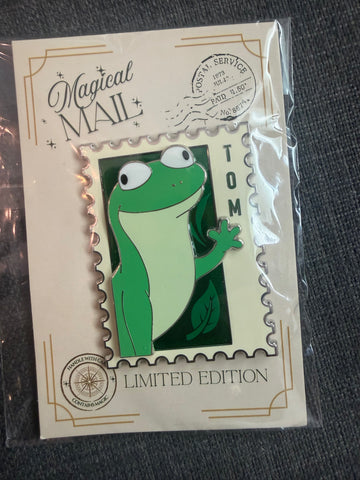 Tom Lizard Magical Mail Limited Edition Pin