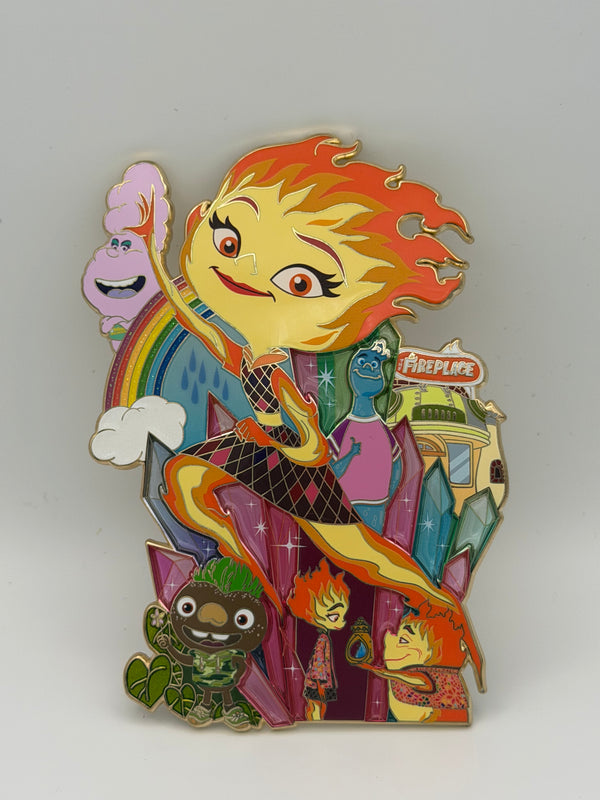 Magical Trends Elemental Ember Jumbo Fantasy Pin - LE 100