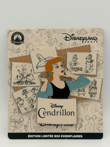 Disneyland Paris Cinderella Limited Edition 800 Single Pin