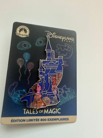 Disneyland Paris Limited Edition "Tales of Magic" Beauty and the Beast Pin.LE 800