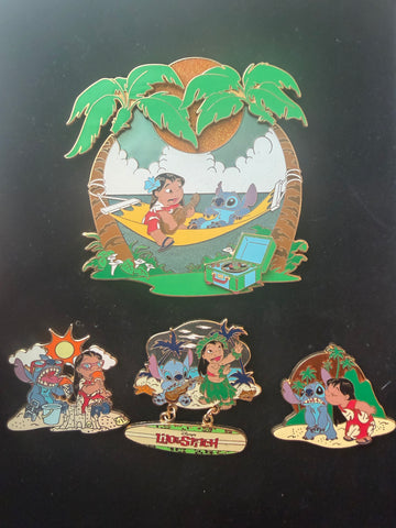 Disney LE Signature Collection - Lilo And Stitch Pin Set - LE 750
