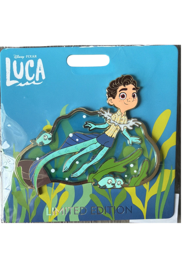 Limited Edition Disney WDI MOG Mickey's of Glendale Pixar Luca Human vs Sea Monster Pin