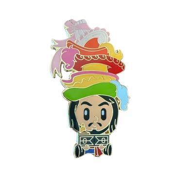 WDI Pirates of the Caribbean aDorbs! Hat Thief Pirate Pin - LE 400 Chaser