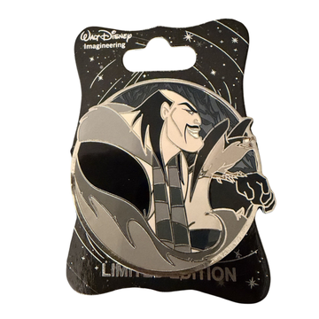 WDI Villain Mulan Shan Yu Profile Pin - LE 250