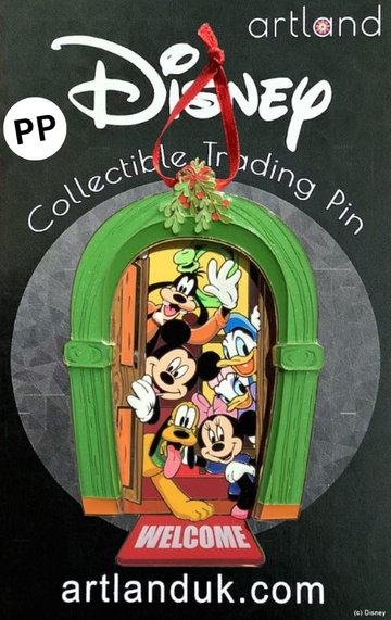 *PP* Artland Mickey & Friends Welcome Pin/Ornament
