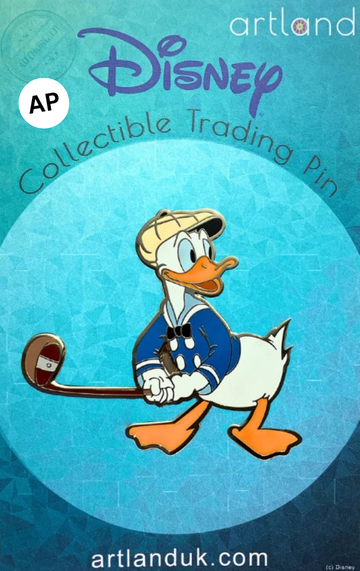 *AP/PP* Artland Donald's Golf Game LE Pin
