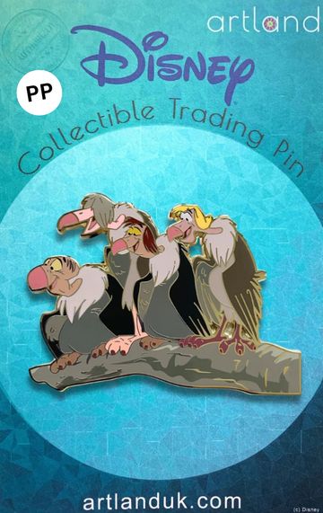 *AP/PP* Artland The Four Vultures Jungle Book LE Pin