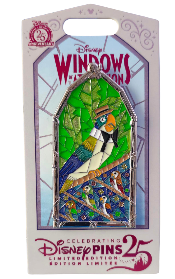 Disney Windows of Attraction Walt Disney's Enchanted Tiki Room LE Pin
