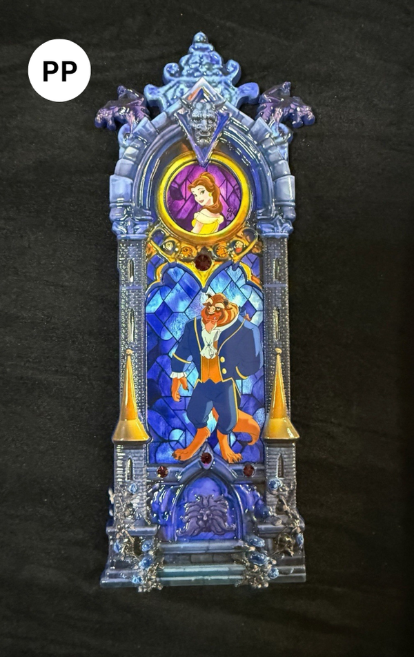 *AP/PP* Artland Beauty and the Beast Castle Jumbo LE Pin