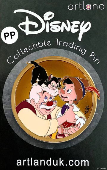 *AP/PP* Artland Gepetto & Figaro Reunited Limited Edition Pin