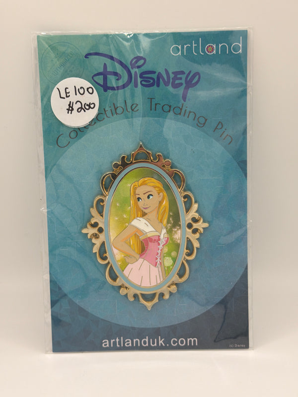 Artland Princess Rapunzel Gold Frame Pin - LE 100