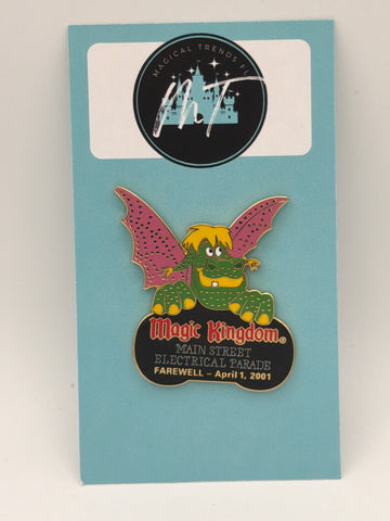 Disney Magic Kingdom MSEP Main Street Electrical Parade Elliott Dragon Pin